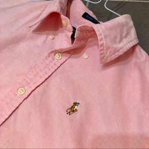 Polo RL Pink Button Down Shirt -Slim Fit
